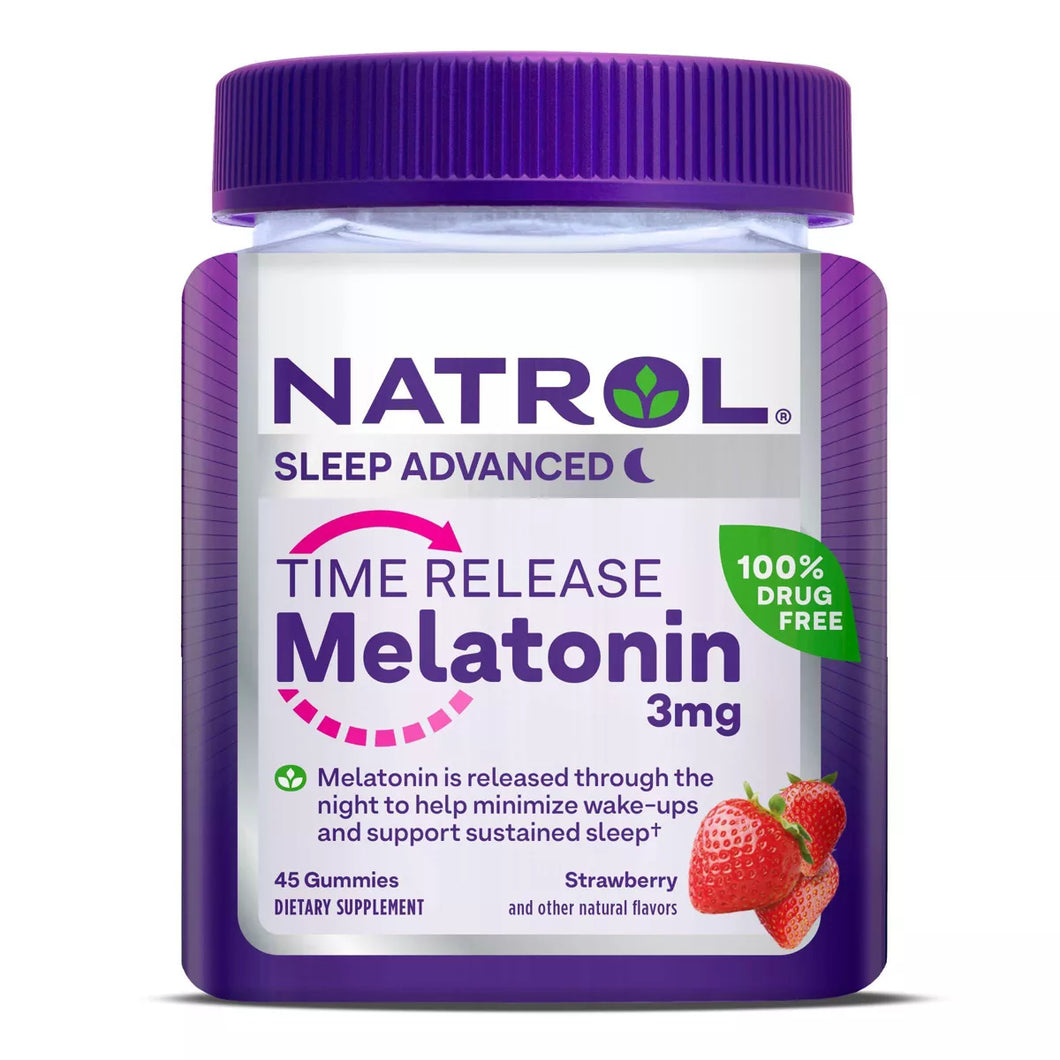 Natrol Time Release Melatonin 3mg 45g