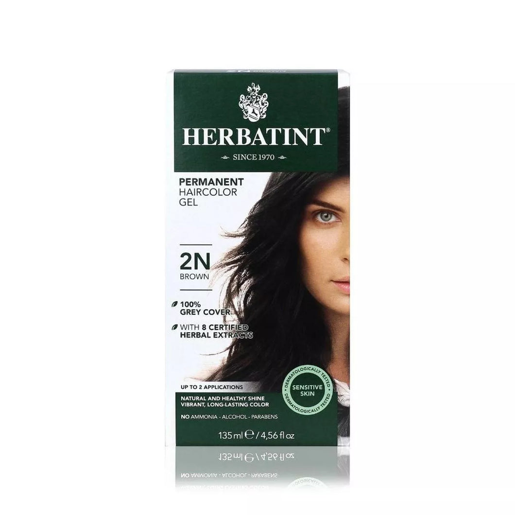 Herbatint Hair Color Gel Brown 2N