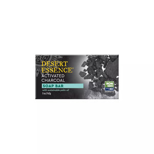 Desert Essence Activated Charcoal Soap Bar