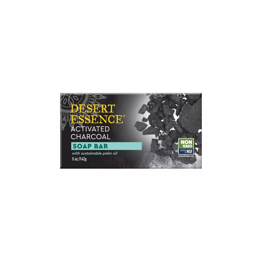 Desert Essence Activated Charcoal Soap Bar