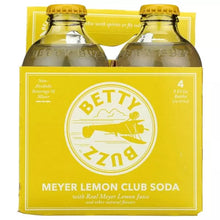 Load image into Gallery viewer, Betty Buzz Meyer Lemon Club Soda
