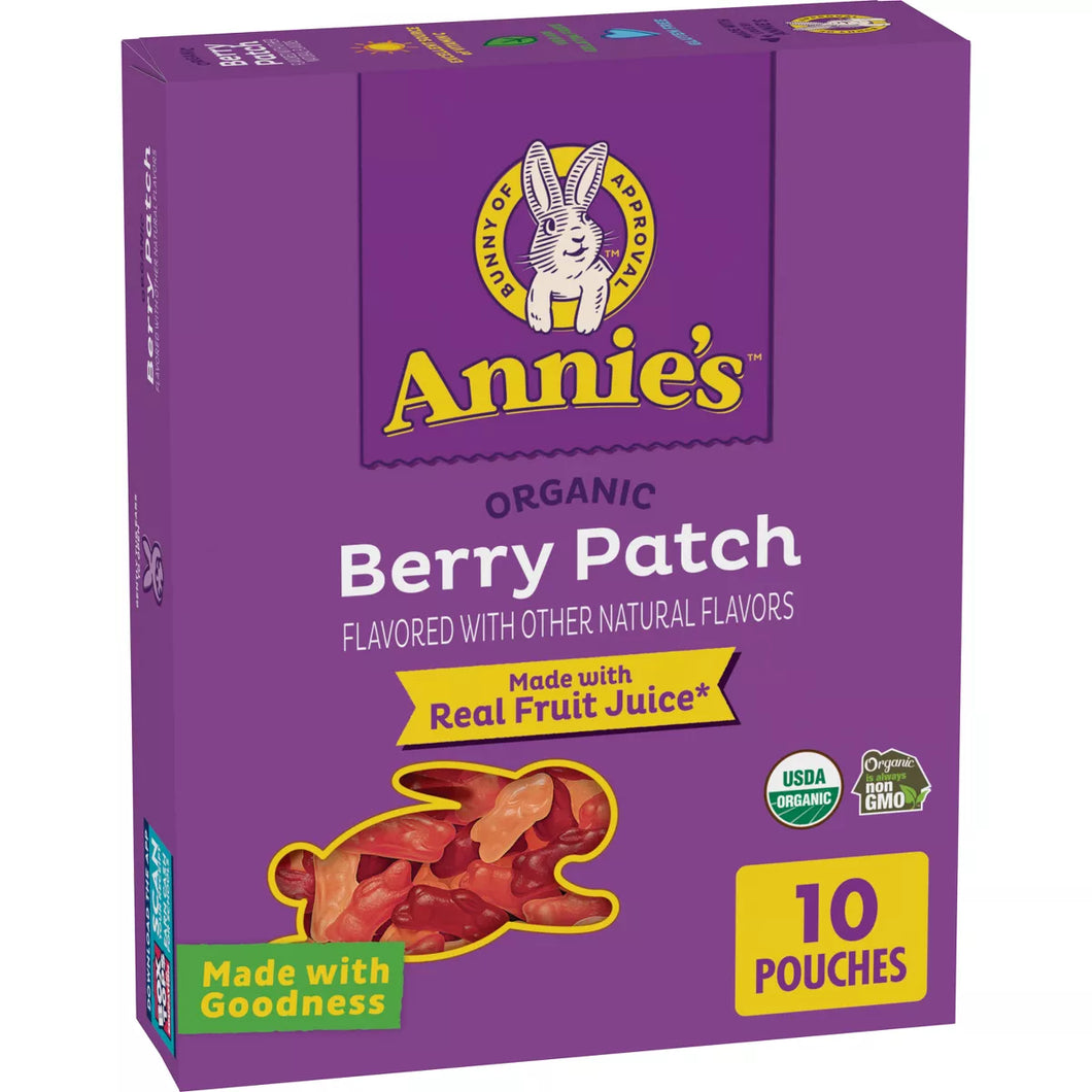 Annie's Organic Berry Patch Fruit Snacks