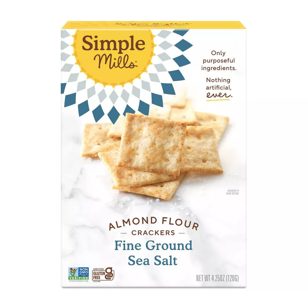 Simple Mills Almond Flour Fine Ground Sea Salt Crackers