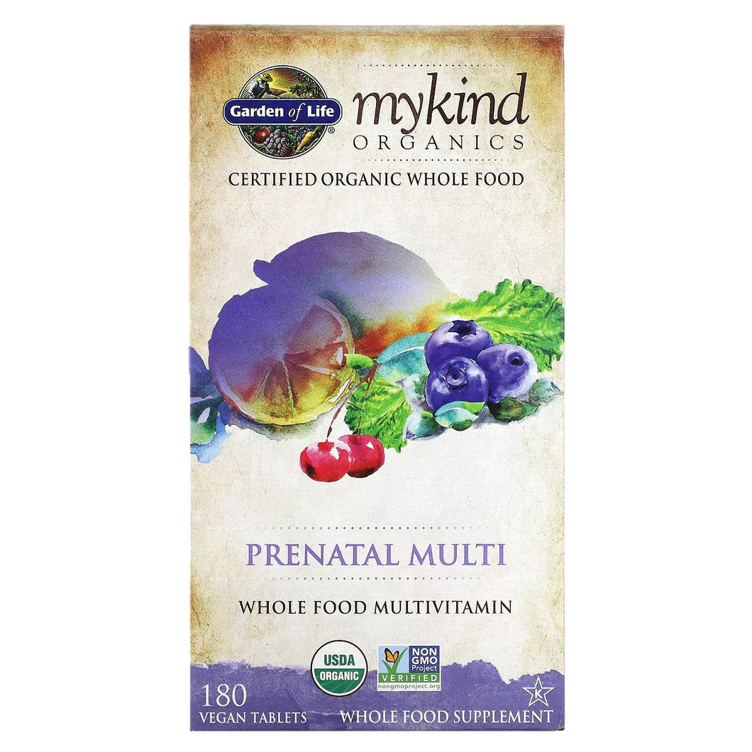 Garden Life Kind Prenatal Multi Og 180 Tb