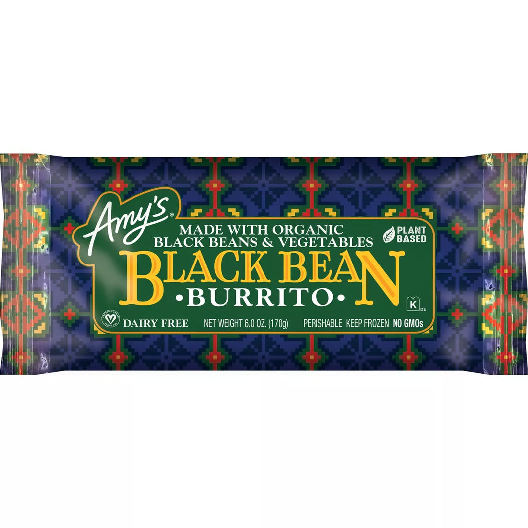 Amy's Black Bean Burrito