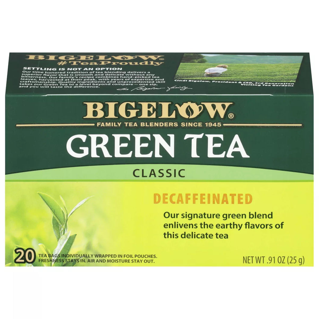 Green Tea Decaffeinated Bigelow