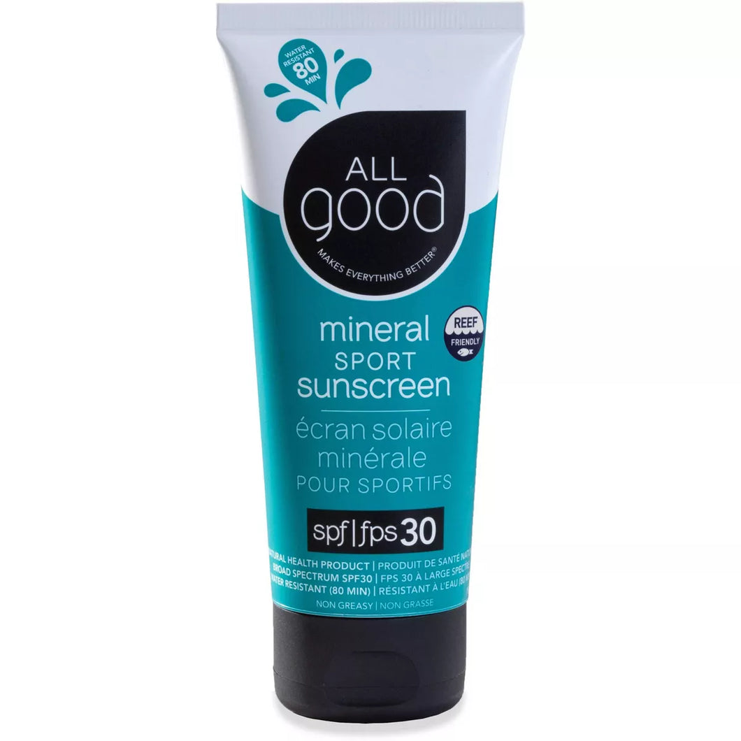 All Good Mineral Sport Sunscreen 3oz