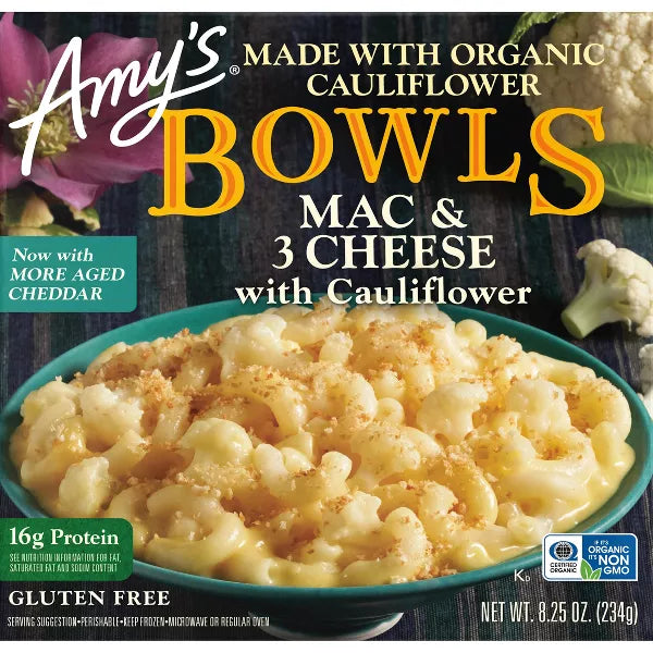Amy's Mac & 3 Cheese with Organic Cauliflower