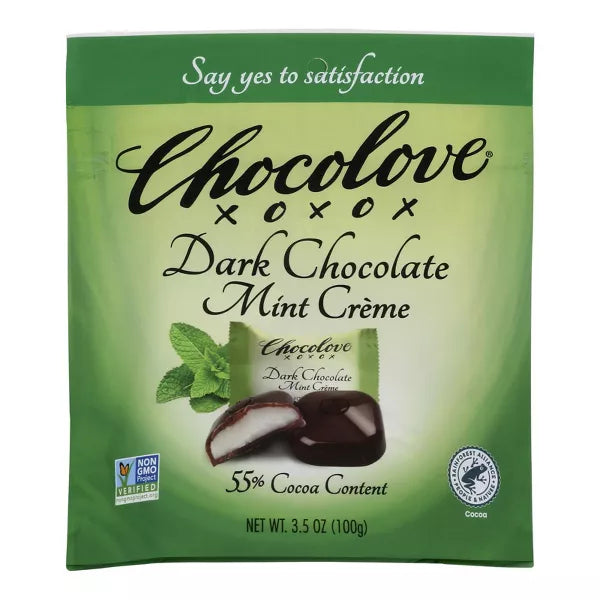 Dark Chocolate Mint Creme Chocolove