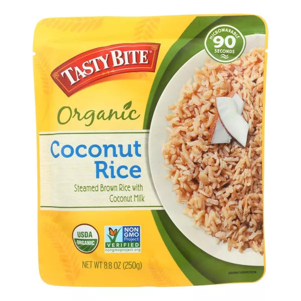 Coconut Rice Organic Tasty Bite
