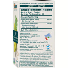 Load image into Gallery viewer, Himalaya Amla Herbal Supplement Og 60 Cp
