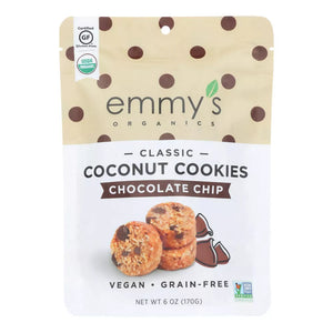 Coconut Cookies Chocolate Chip Emmy's Organics