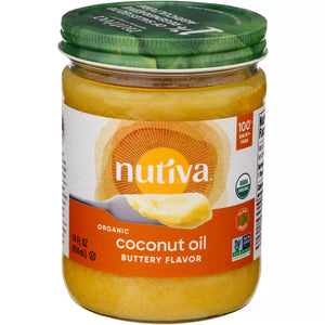 Coconut Oil Organic Buttery Flavor Nutiva
