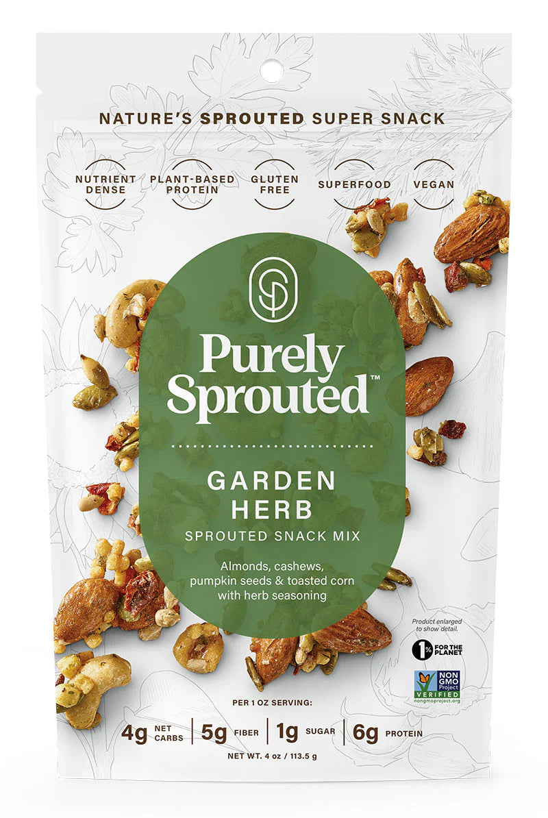Purely Sprouted Garden Herb Snack Mix