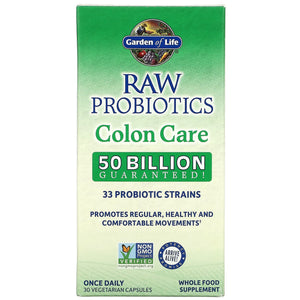 Raw Probiotics Colon Care 30vc