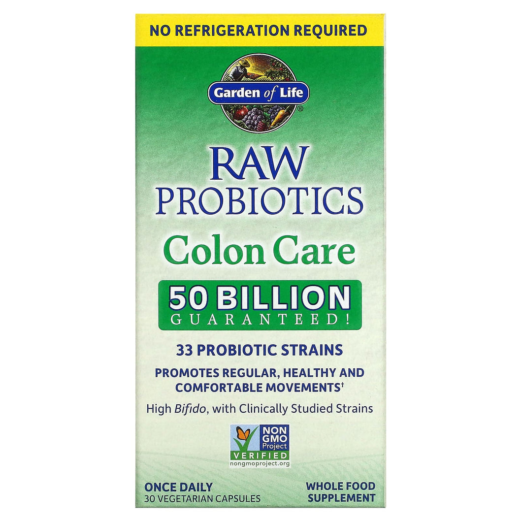Raw Probiotics Colon Care 30vc