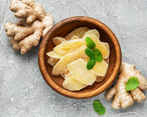 Ginger Slices Natural Crystallized