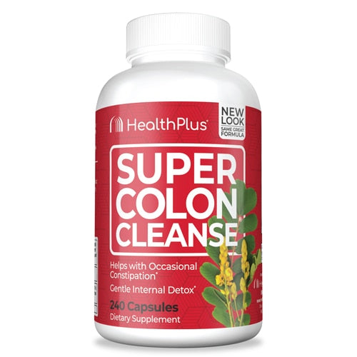 Hlth Plus Super Colon Cleanse 240 Cp