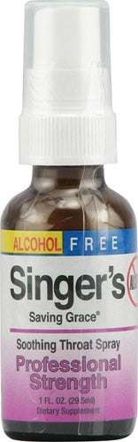 Herbs Etc Singer's Soothing Throat Spray 1oz