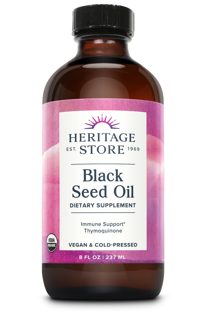 Heritage Black Seed Oil 8 Oz