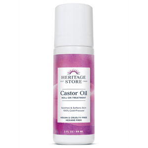 Heritage Store Castor Oil Roll-On 3oz