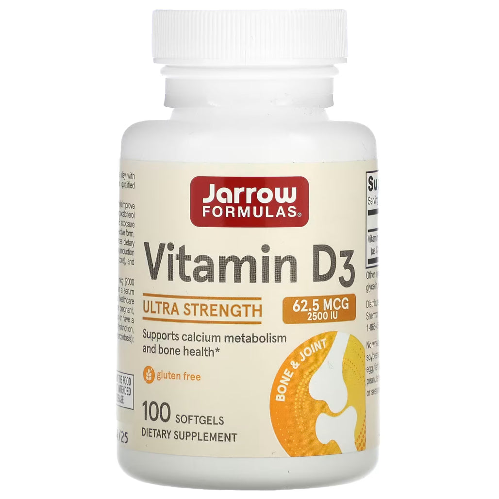 Jarrow Formulas Vitamin D3 2500mg 100sg