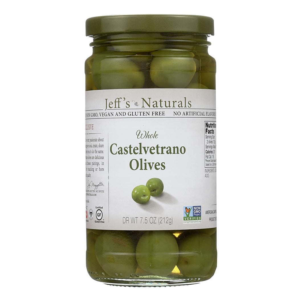 JG Whole Castelvetrano Olives 7.5oz