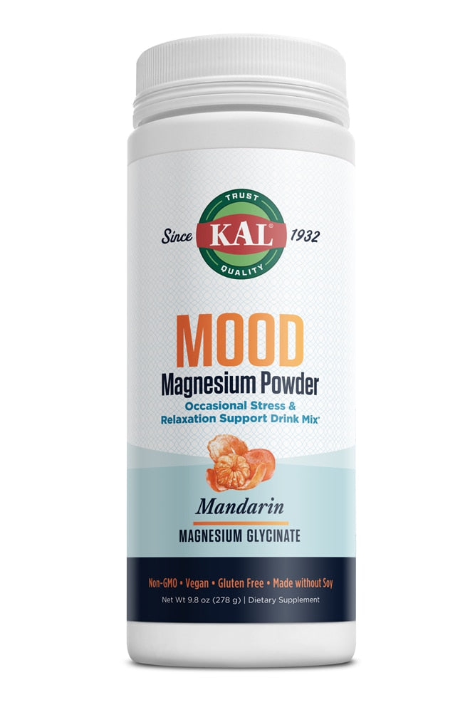 KAL Mood Magnesium Powder Mandarin Flavor 9.8oz