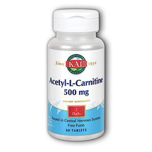 KAL Acetyl-L-Carnitine 500mg 60 T