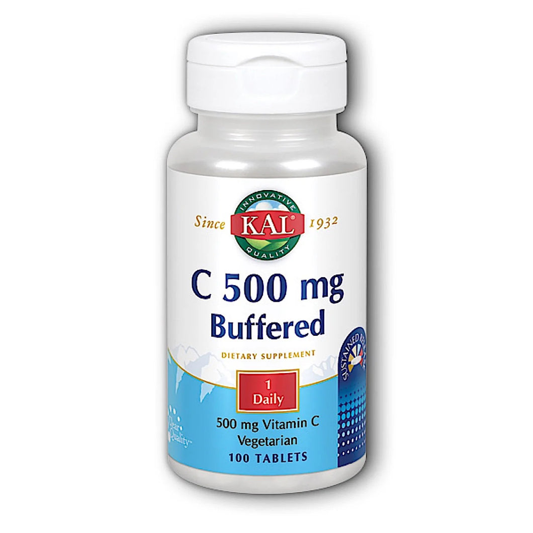 KAL Acid Free Vitamin C 500 mg 100 Tb