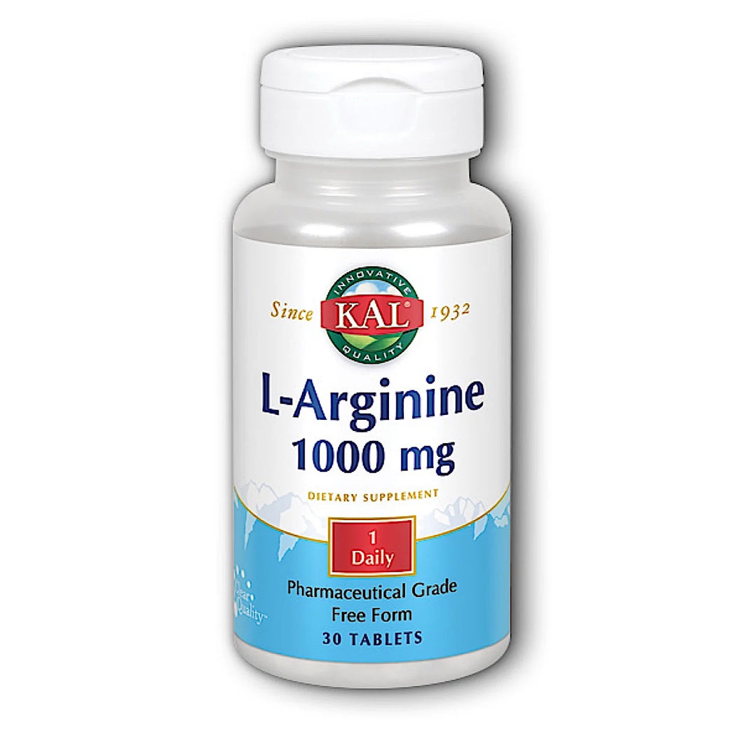 KAL L-Arginine 1000 mg 30 T