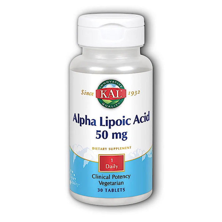 KAL Alpha Lipoic Acid 50mg 30T