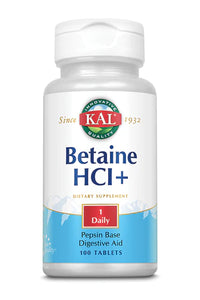 KAL Betaine HCL+ Complex 100 T