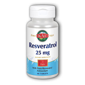 KAL Resveratrol  25 mg 60 T