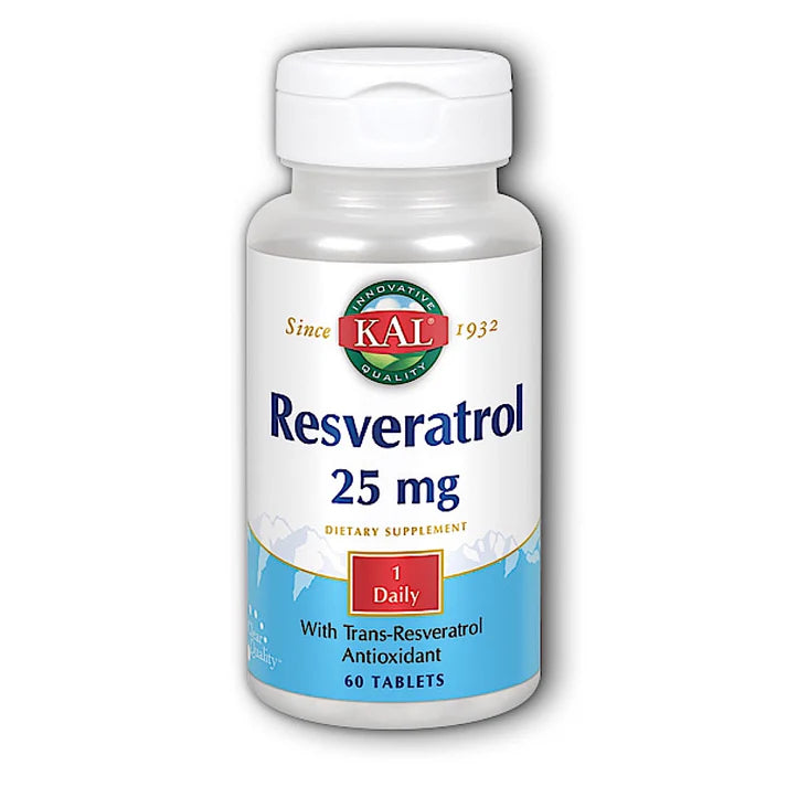 KAL Resveratrol  25 mg 60 T