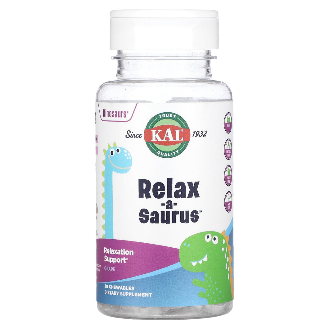 KAL Relax-a-Saurus Grape Flavor 30 c