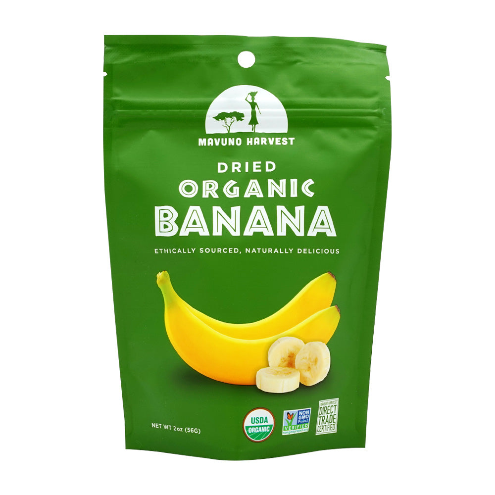 Dried Organic Banana Mavuno Harvest