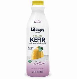 Lifeway Organic Whole Milk Kefir Lemon 32fl oz