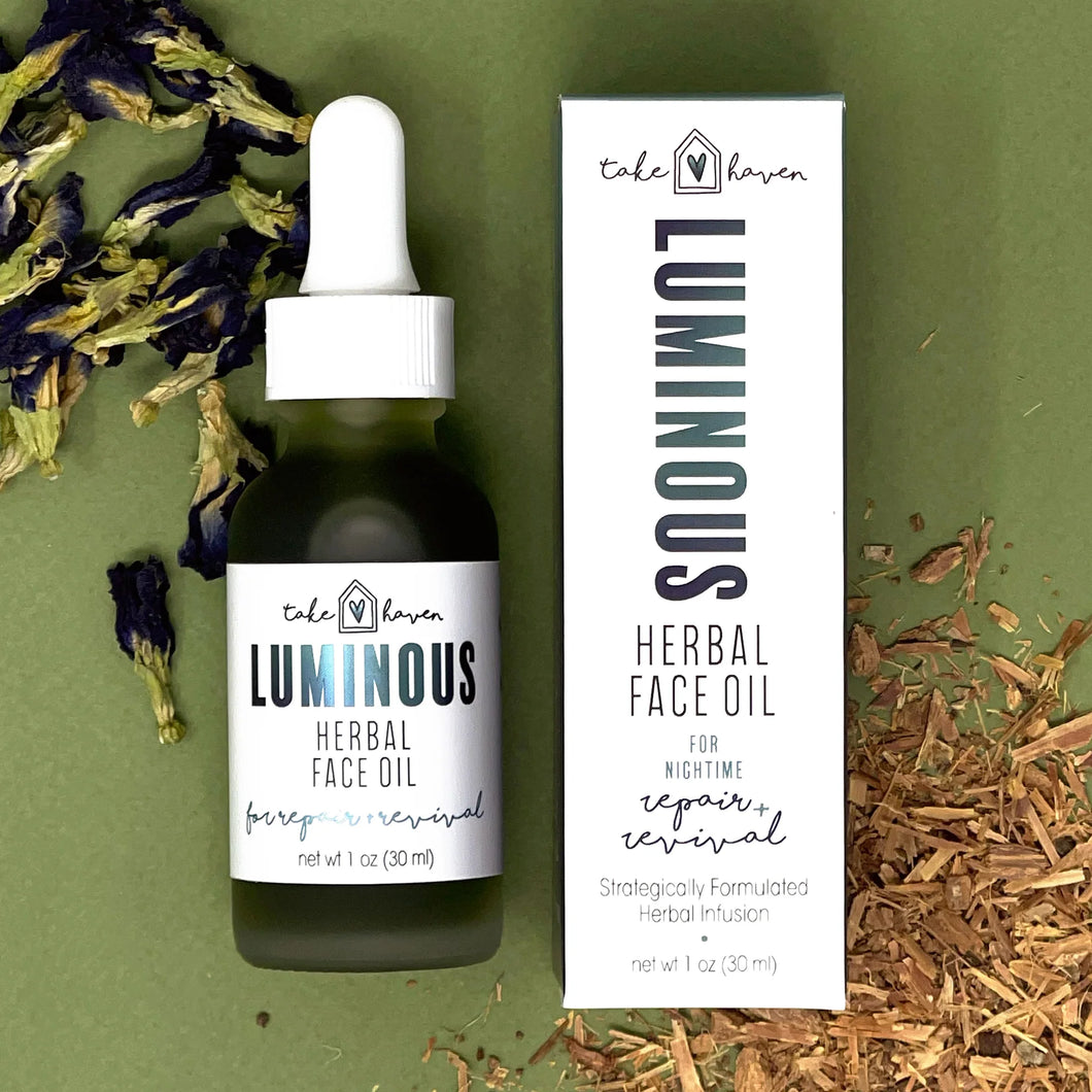 Luminous Evening Face Oil Take Haven