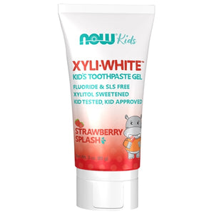 Now Xyli-White Toothpaste Gel Strawberry 3oz