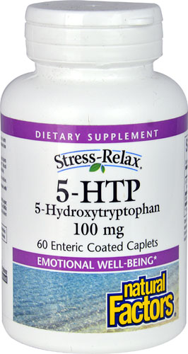 Natural Factors 5-HTP 100mg 60c