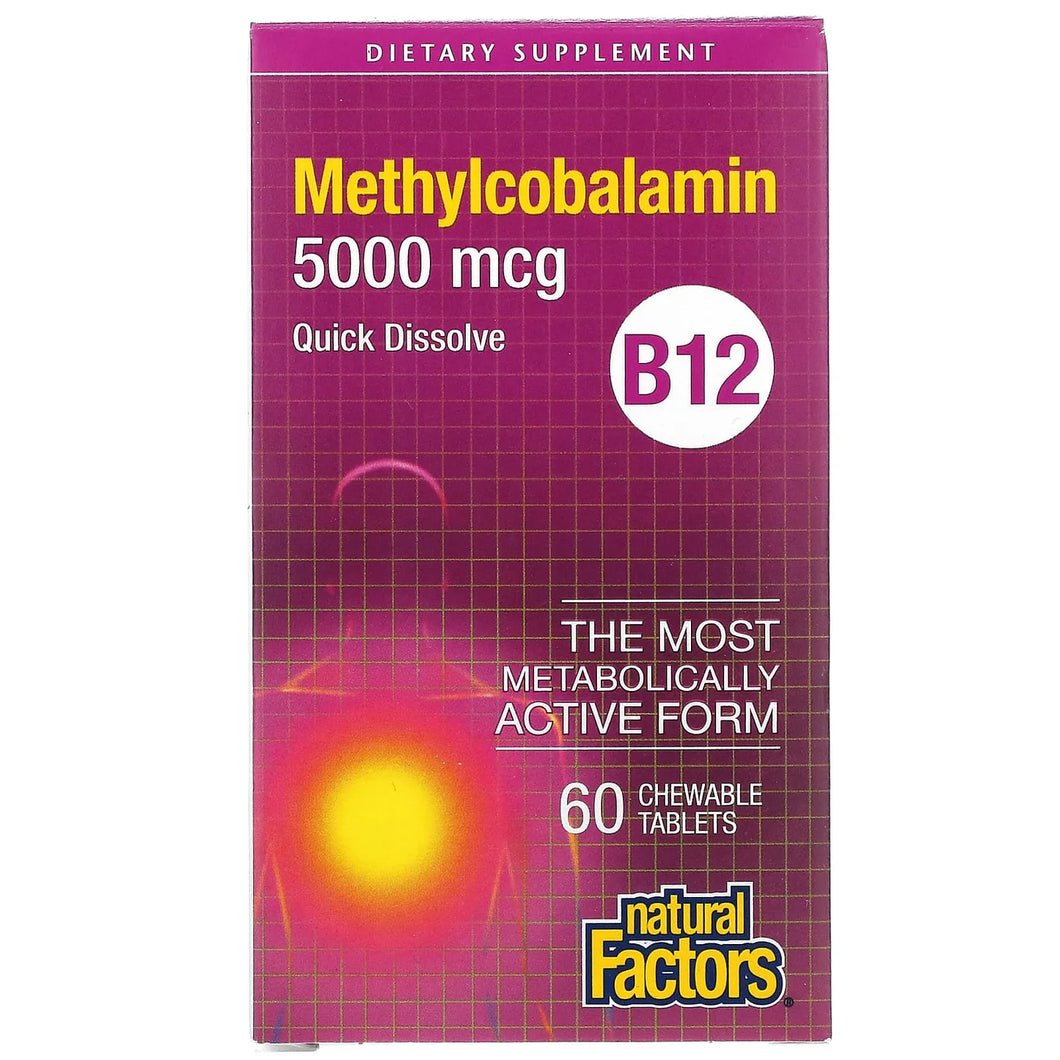 NF Methylcobalamin 500mcg 60ct