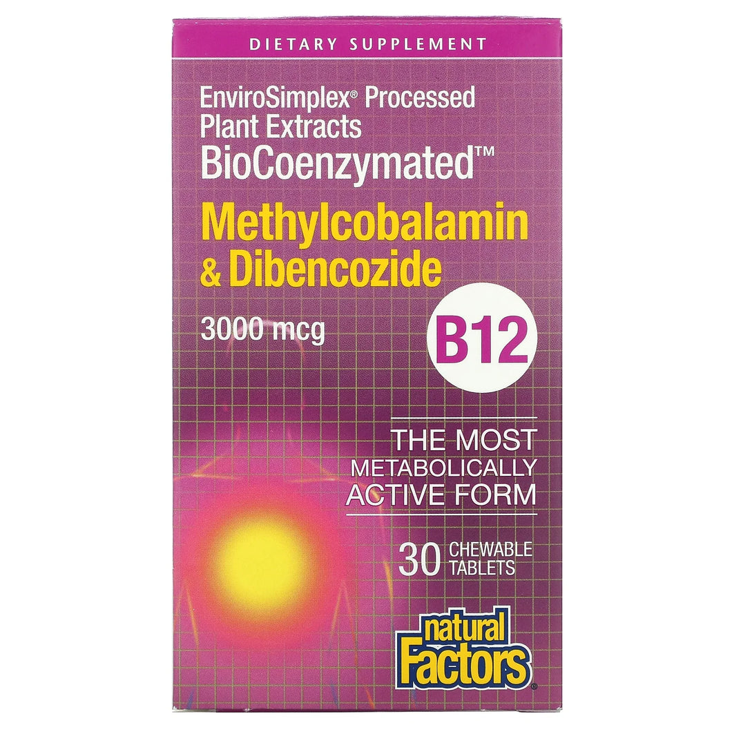 Natural Factors Methylcobalamin & Dibencozide B-12