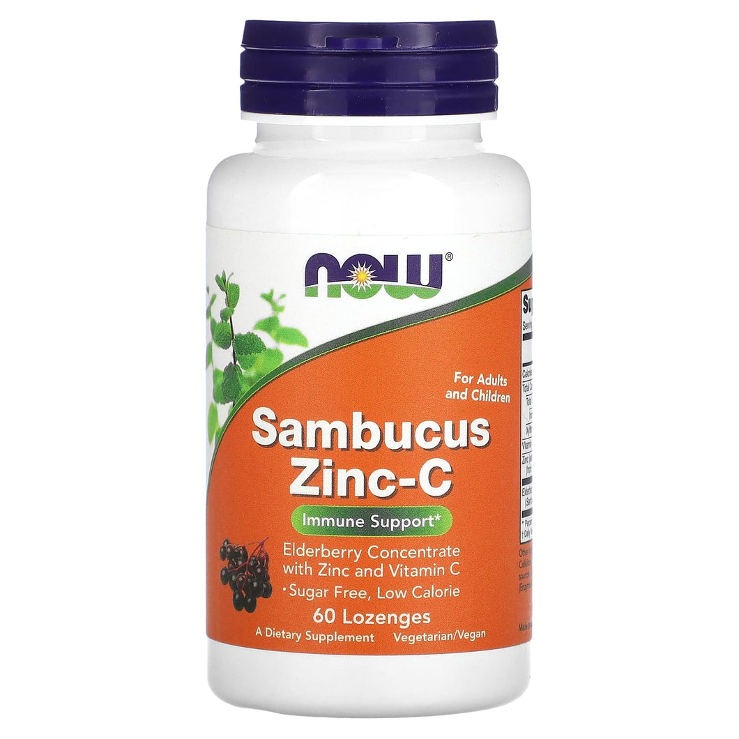 Now Sambucus Zinc-C 60loz