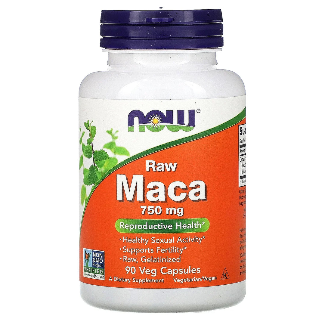 Now Raw Maca 90vc