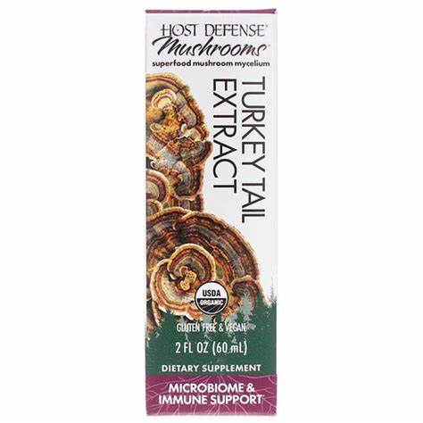 Host Defense Mushrooms Turkey Tail Extract 2oz