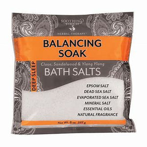 Soothing Touch Herbal Therapy Balancing Soak Clove, Sandalwood,YlangYlang Bath Salts 8oz