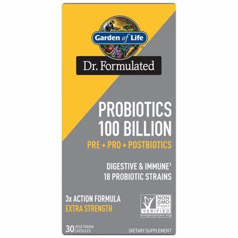 Probiotics 100 Billion Digestive + Immune 30vc