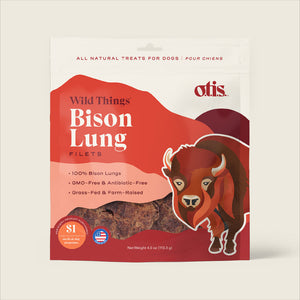 Wild Things Bison Lung Filets 4oz