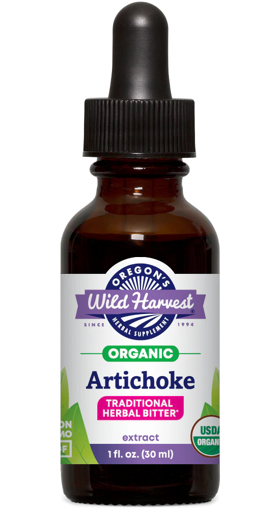 Artichoke Tincture Organic Wild Harvest